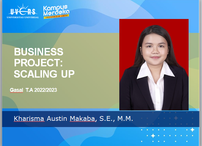 Business Project: Scaling-Up 2022-1