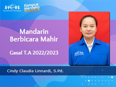 Mandarin Berbicara Mahir 2022-1