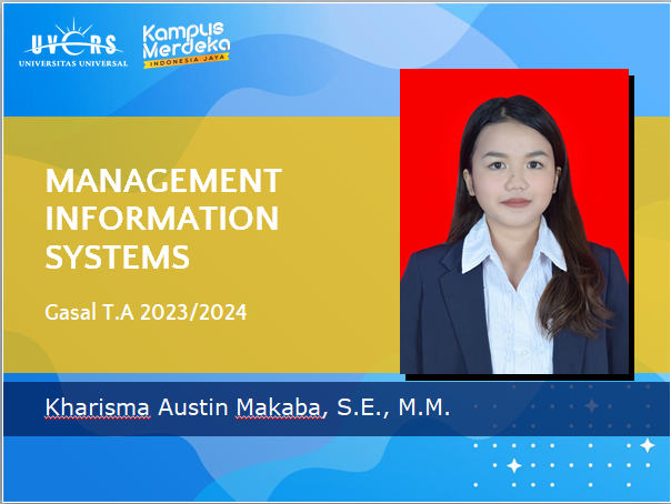 Management Information Systems (Gasal 2023/2024)