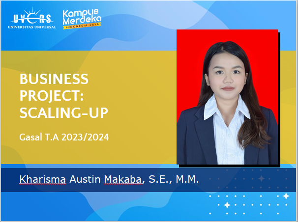Business Project: Scaling-up (Gasal 2023/2024)
