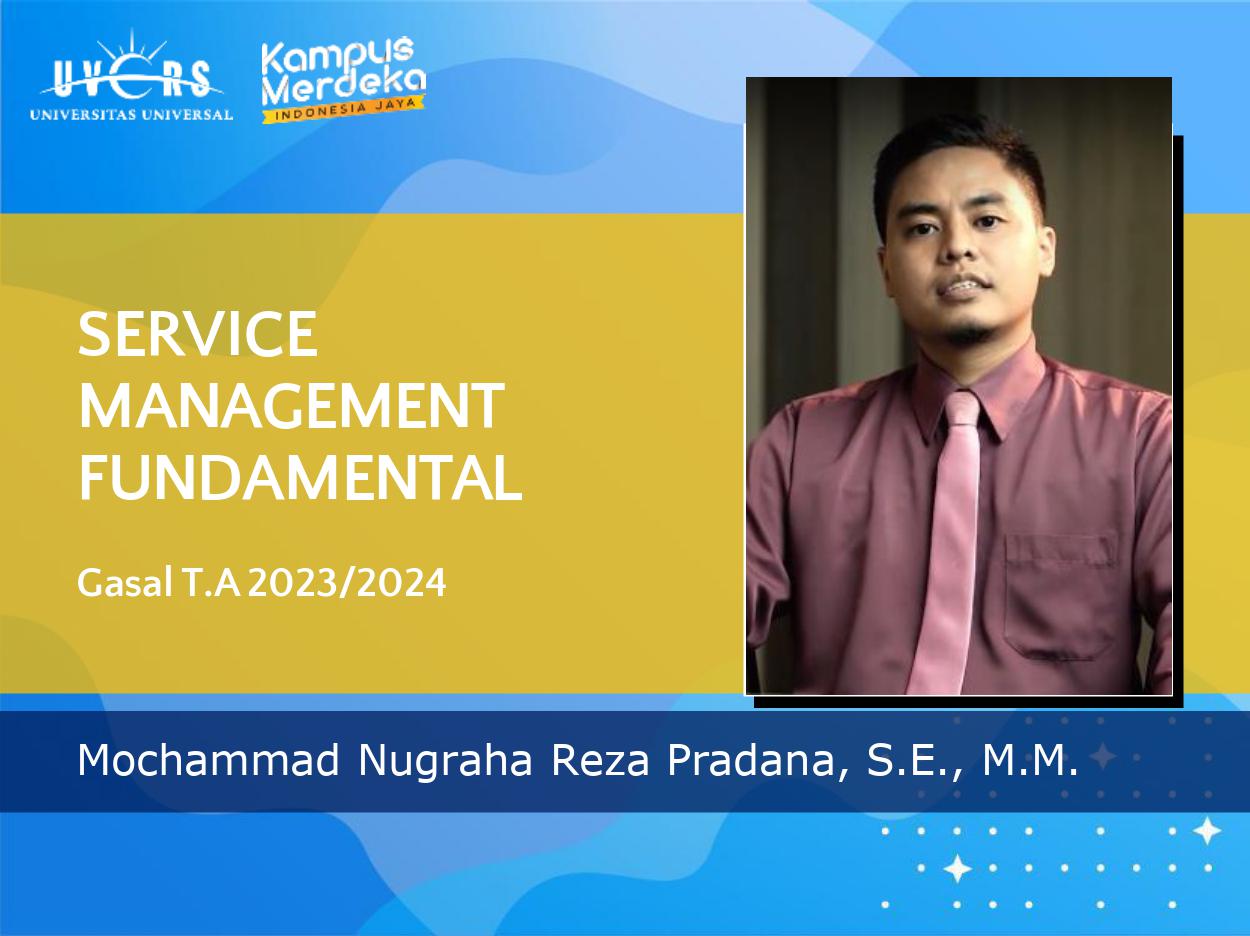 Service Management Fundamental 2023-1