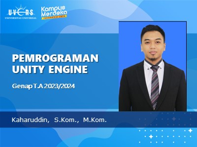 Pemrograman Unity Engine 2023-2