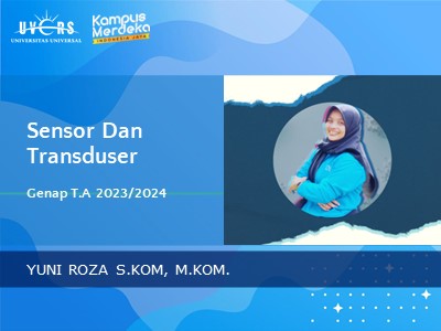Sensor Dan Transduser  2023-2