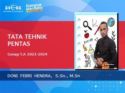 TATA TEHNIK PENTAS 2023-2