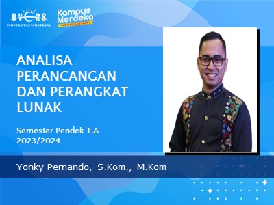 Analisa Perancangan dan Perangkat Lunak SP 2023/2024